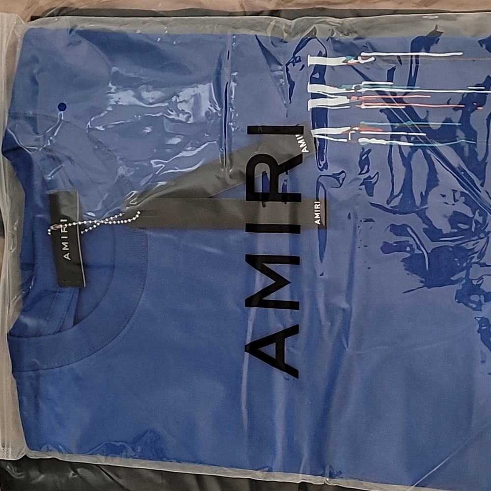 Amiri drip t-shirt large nwt